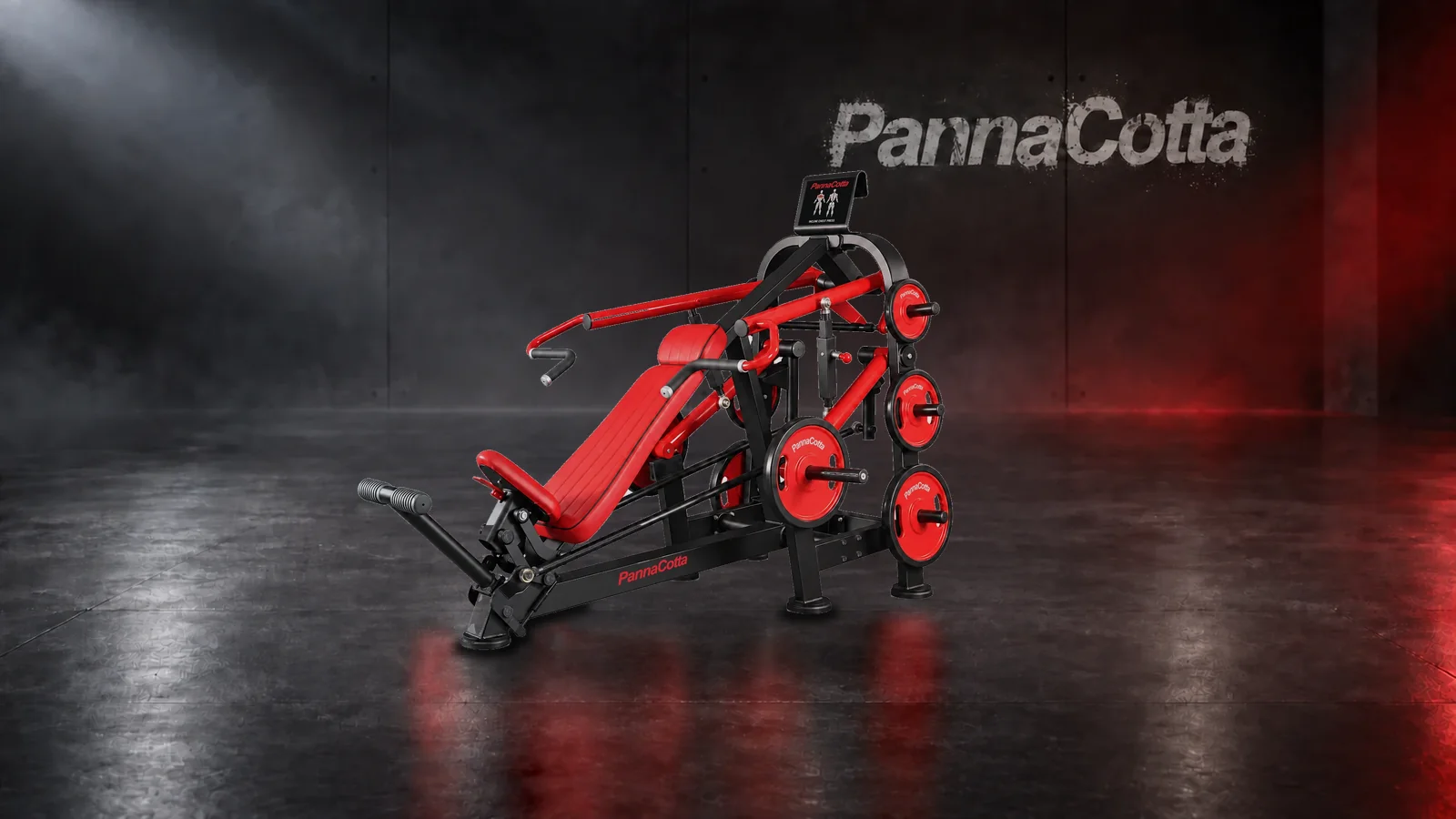 Наклонный жим лёжа PannaCotta PC-STR-021 в интерьере
